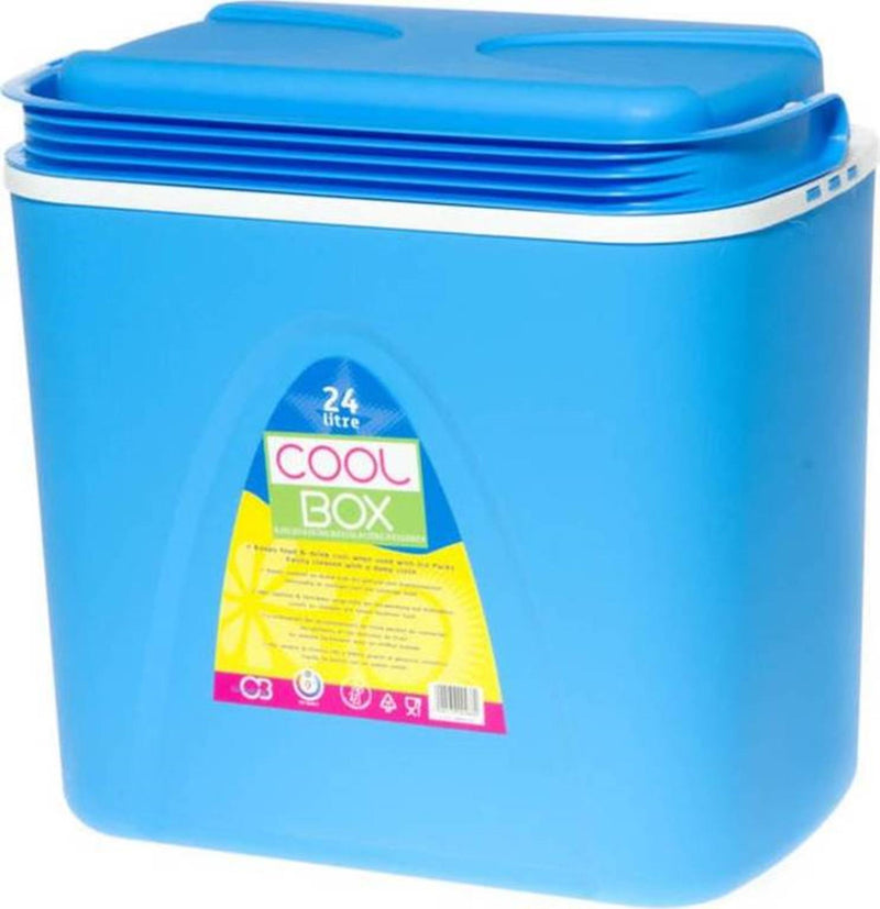 Afbeelding laden in galerijviewer, Connabride koelbox licht-blauw 24ltr d29xb39xh45
