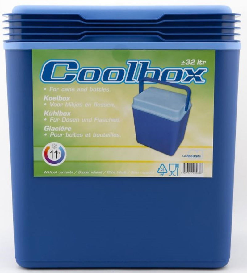 Afbeelding laden in galerijviewer, Connabride koelbox donker-blauw 32ltr 40x30x45cm
