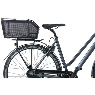 Basil Cento Tech Fiber Nordlicht MIK - fietsmand - achterop - solid zwart