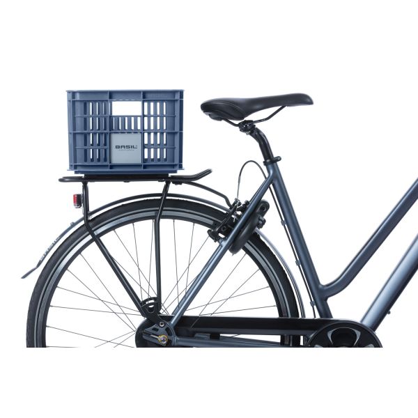 Afbeelding laden in galerijviewer, Basil fietskrat S - klein - 17.5 liter - blauw
