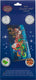 Jonotoys diamond painting - kerstkaart kerstman op slee