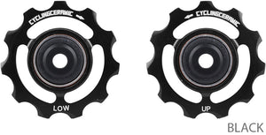 Cyclingceramic 11t derailleur pulleys for shimano sram campagnolo