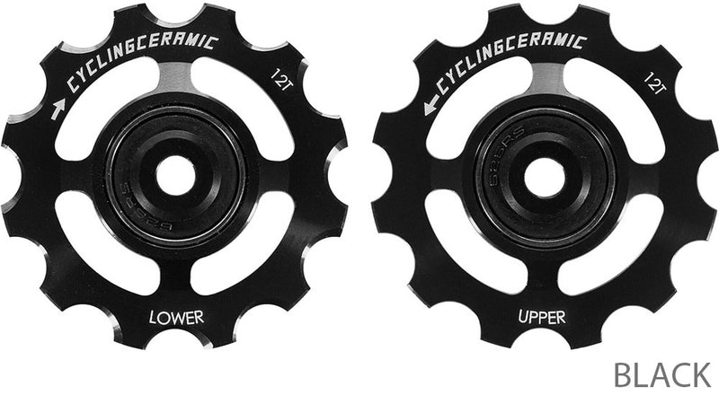 Afbeelding laden in galerijviewer, Cyclingceramic 12t derailleur pulleys for sram axs campagnolo
