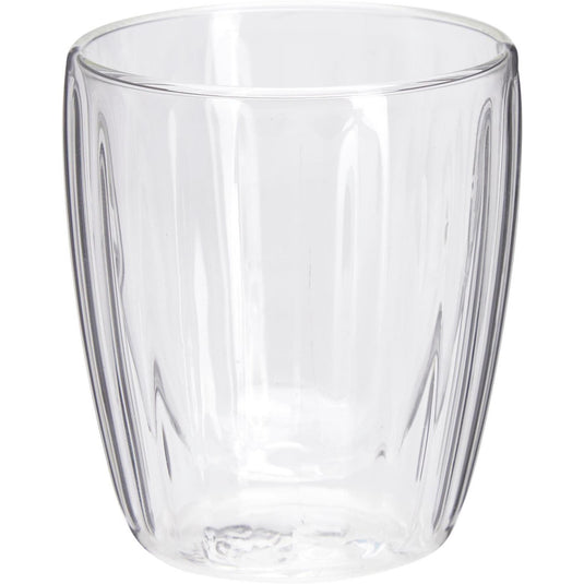 Koffie- theeglas dubbelwandig 2st