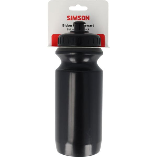 Simson bidon 600ml zwart