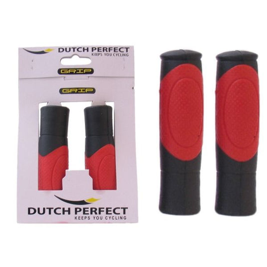 Stevige rubberen fietsgreep, 80cm, zwart