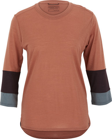 Afbeelding laden in galerijviewer, Patagonia merino 3 4 sleeve women's bike jersey
