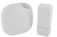 Enzo chacon draadloze deurbel set 300m plug-in design wit + flits - 8415101
