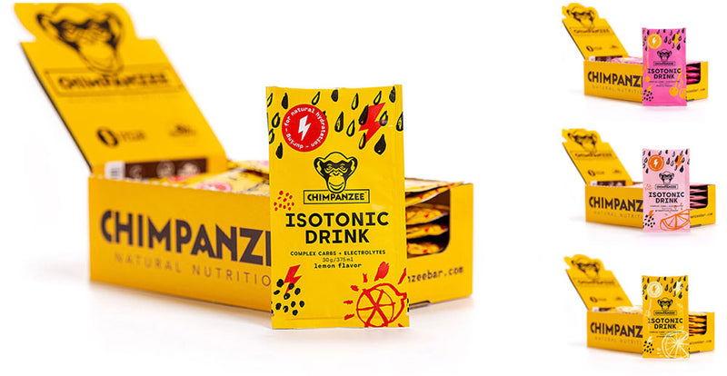 Afbeelding laden in galerijviewer, Chimpanzee energy drink vegan 25x30g box
