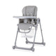Chipolino Chef Kinderstoel met Eetblad Zitkussen Pure Grey