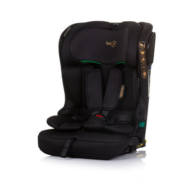 Chipolino lux x autostoel i-size 76-150 cm isofix obsidian zwart