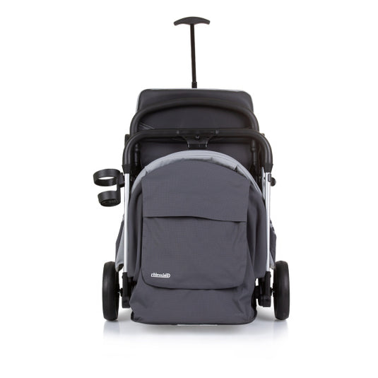 Chipolino pixie opvouwbare buggy ash grijs zwart