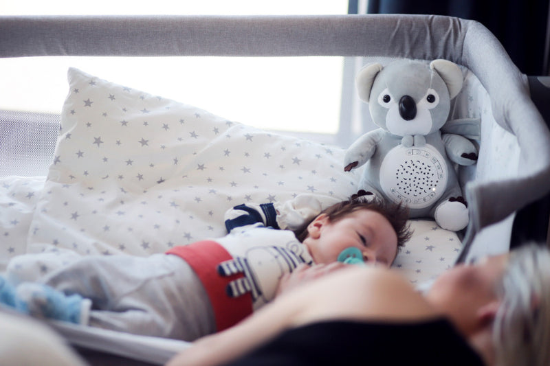 Afbeelding laden in galerijviewer, Chipolino Pluche Babyprojector Knuffel Unicorn met Muziek Licht
