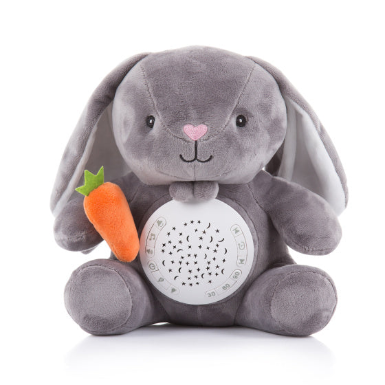 Afbeelding laden in galerijviewer, Chipolino pluche babyprojector knuffelkonijn met muziek licht
