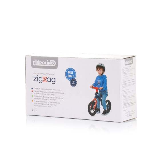 Afbeelding laden in galerijviewer, Chipolino zig zag 12 inch junior blauw rood

