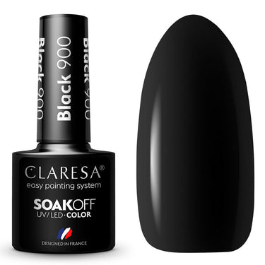 Claresa uv led gellak 5ml black 900