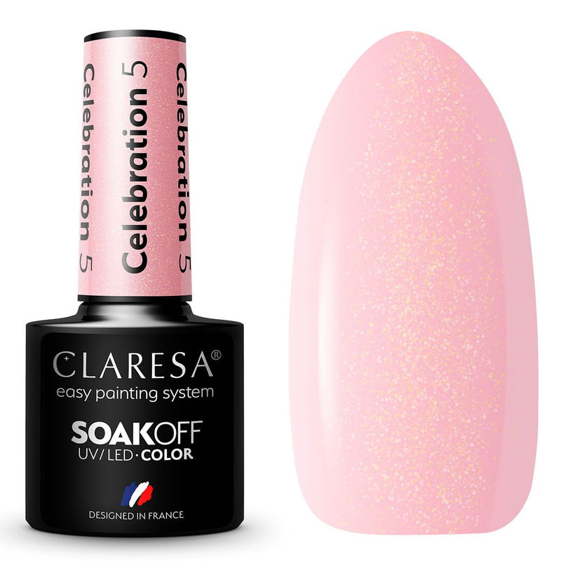 Afbeelding laden in galerijviewer, Claresa uv led gellak 5ml celebration 5
