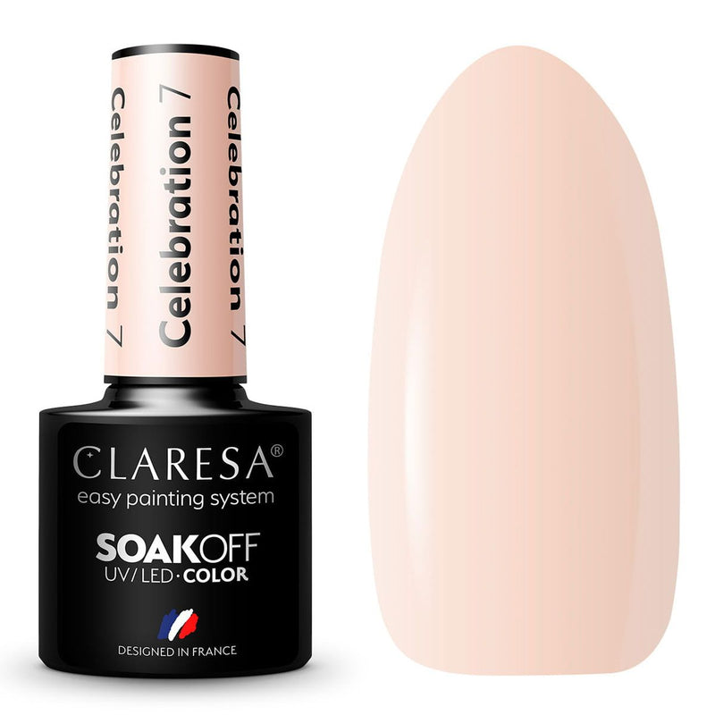 Afbeelding laden in galerijviewer, Claresa uv led gellak 5ml celebration 7
