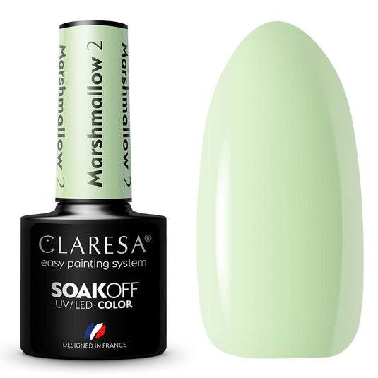 Claresa uv led gellak 5ml marsh mallow 2