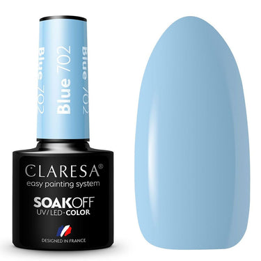 Claresa uv led gellak 5ml blue 702 sunny garden
