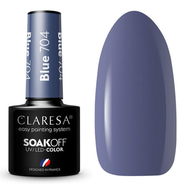 Claresa uv led gellak 5ml blue 704 quiet forest