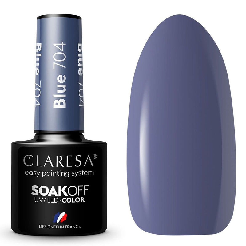Afbeelding laden in galerijviewer, Claresa uv led gellak 5ml blue 704 quiet forest
