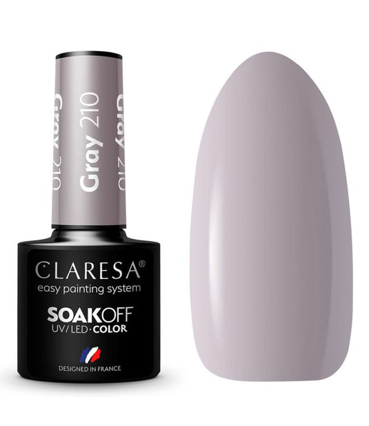 Claresa uv led gellak 5ml gray 210 savanna vibes