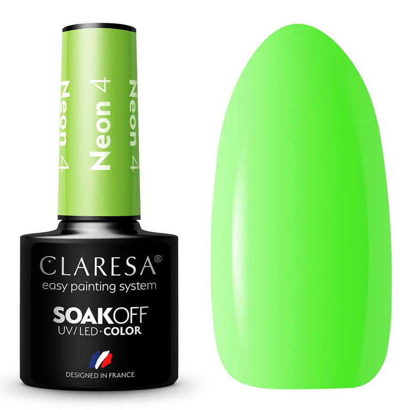 Afbeelding laden in galerijviewer, Claresa uv led gellak 5ml neon 4
