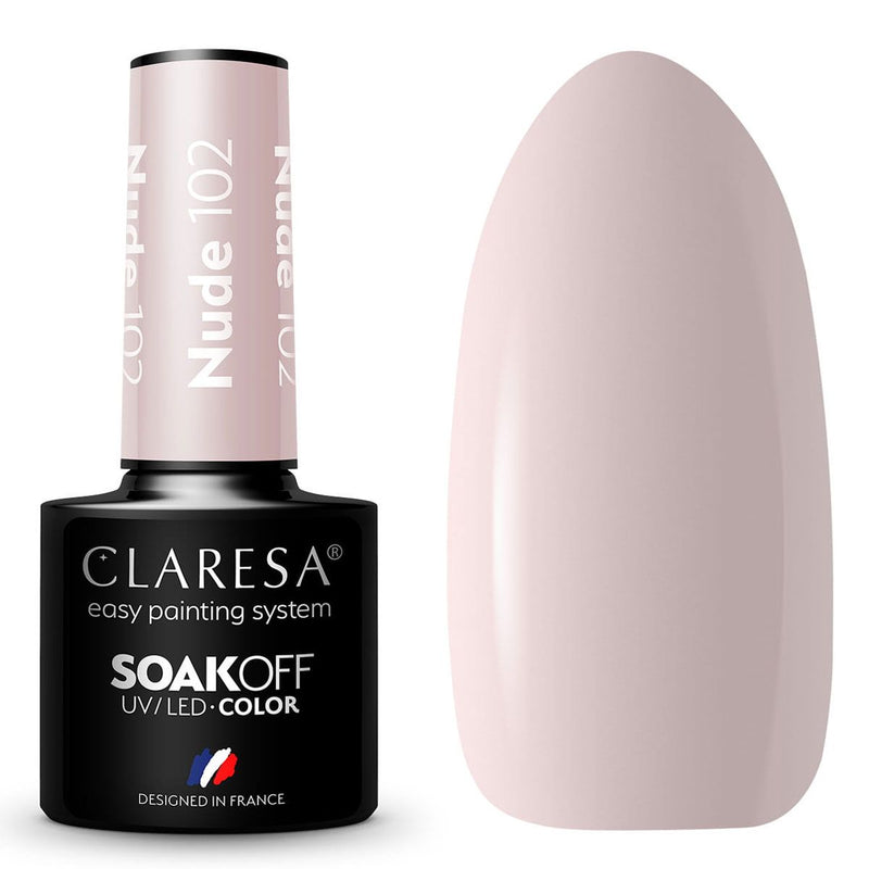 Afbeelding laden in galerijviewer, Claresa uv led gellak 5ml nude 102
