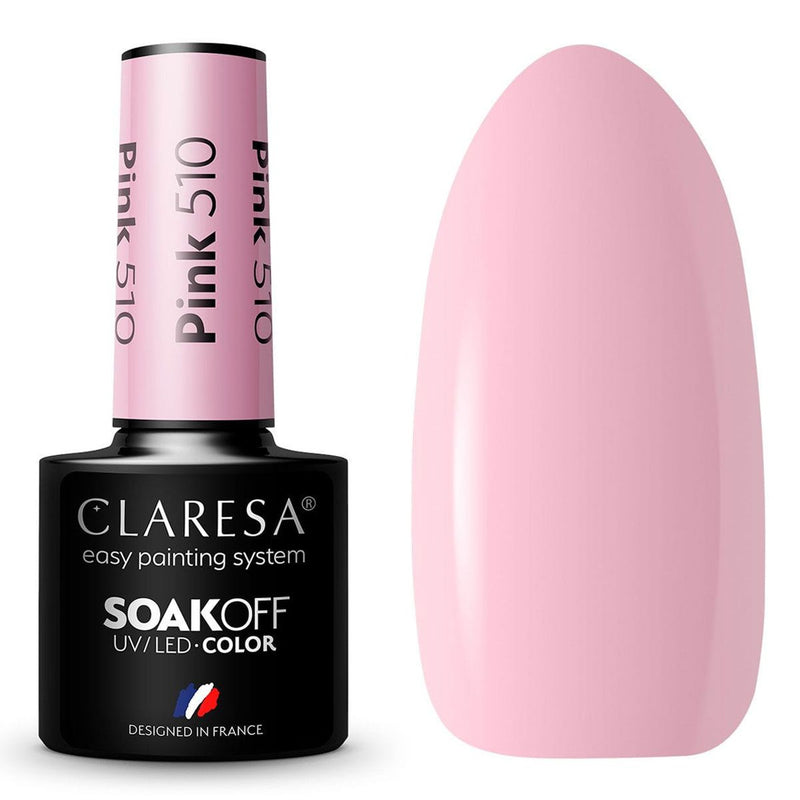 Afbeelding laden in galerijviewer, Claresa uv led gellak 5ml pink 510 funfair
