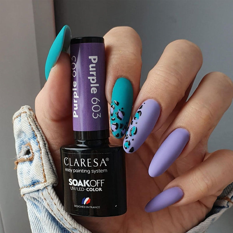 Afbeelding laden in galerijviewer, Claresa uv led gellak 5ml purple 603 funfair
