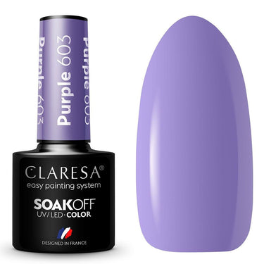 Claresa uv led gellak 5ml purple 603 funfair