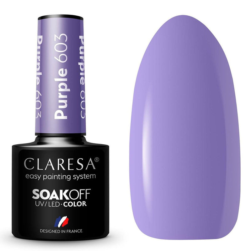 Afbeelding laden in galerijviewer, Claresa uv led gellak 5ml purple 603 funfair
