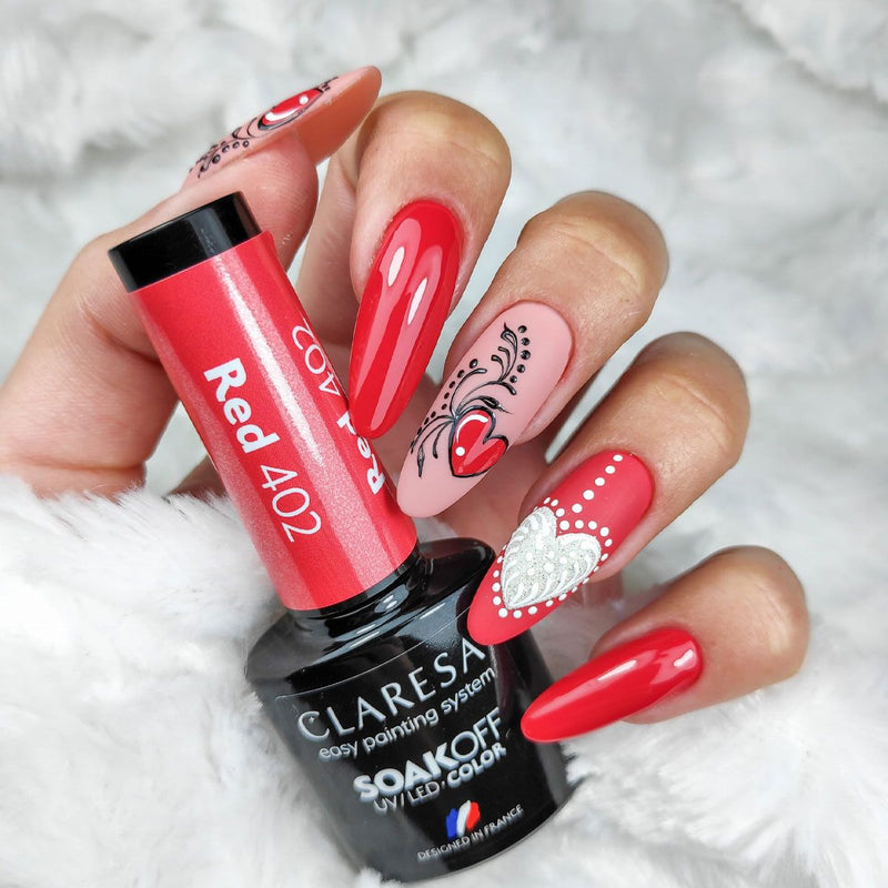 Afbeelding laden in galerijviewer, Claresa uv led gellak 5ml red 402 savanna vibes
