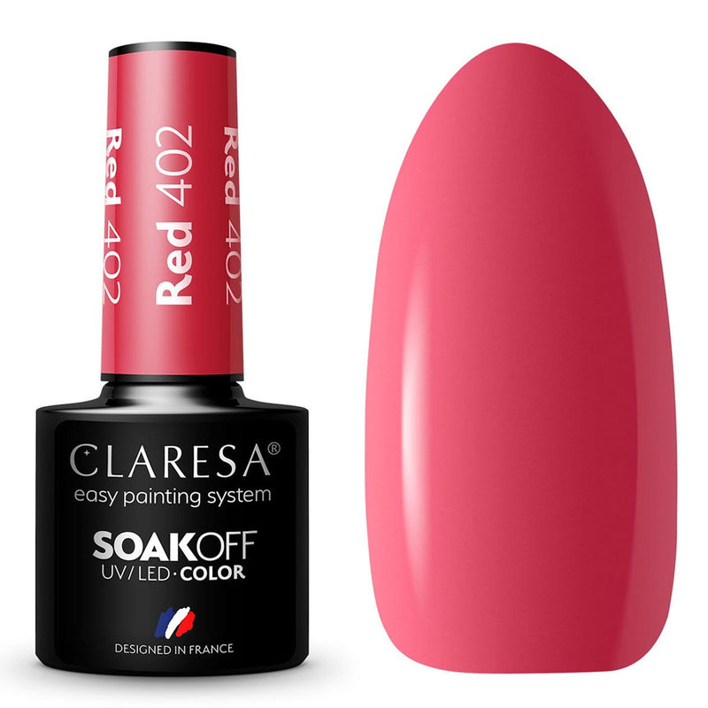 Afbeelding laden in galerijviewer, Claresa uv led gellak 5ml red 402 savanna vibes
