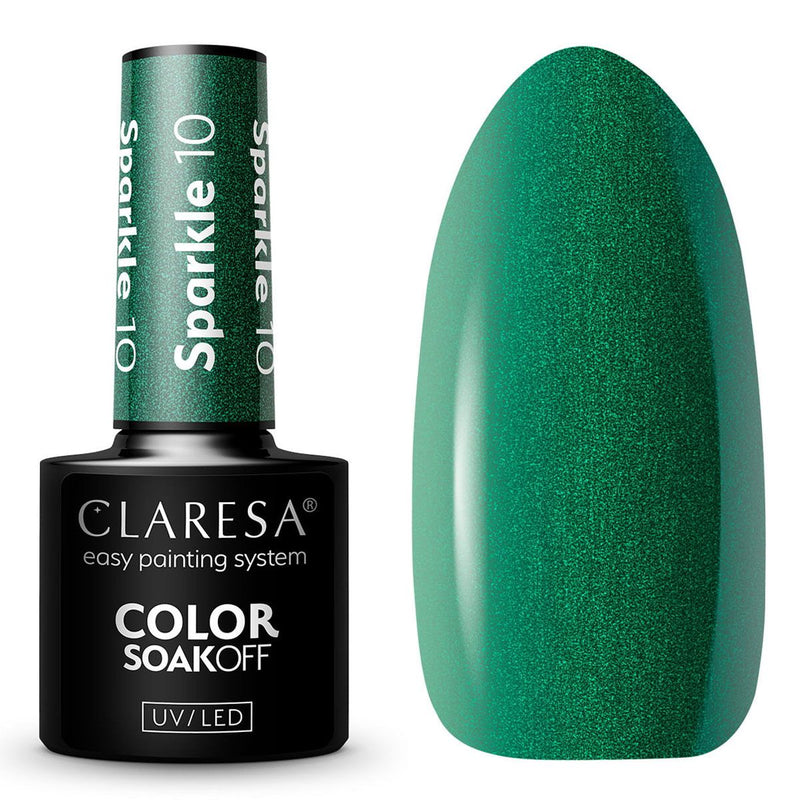 Afbeelding laden in galerijviewer, Claresa uv led gellak 5ml sparkle 10
