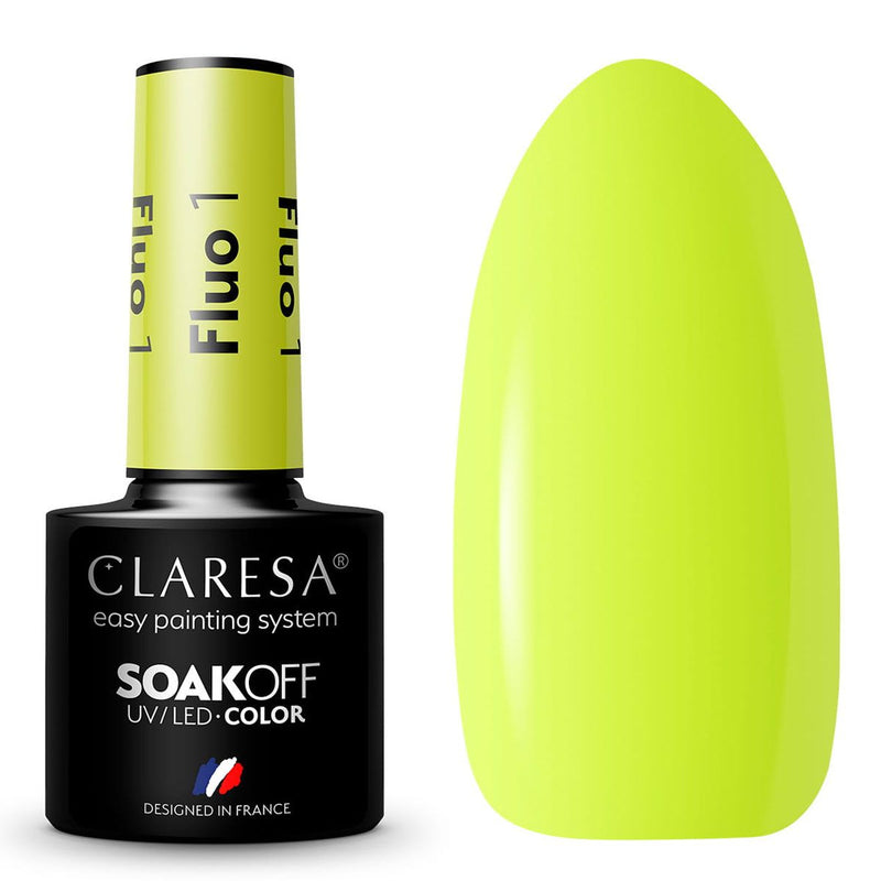 Afbeelding laden in galerijviewer, Claresa uv led gellak 5ml fluo 1
