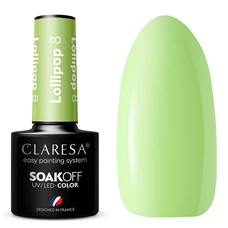 Afbeelding laden in galerijviewer, Claresa uv led gellak 5ml lollipop 8
