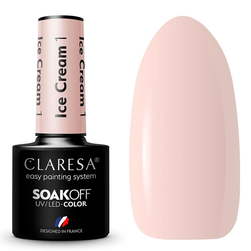 Afbeelding laden in galerijviewer, Claresa uv led gellak 5ml ice cream 1
