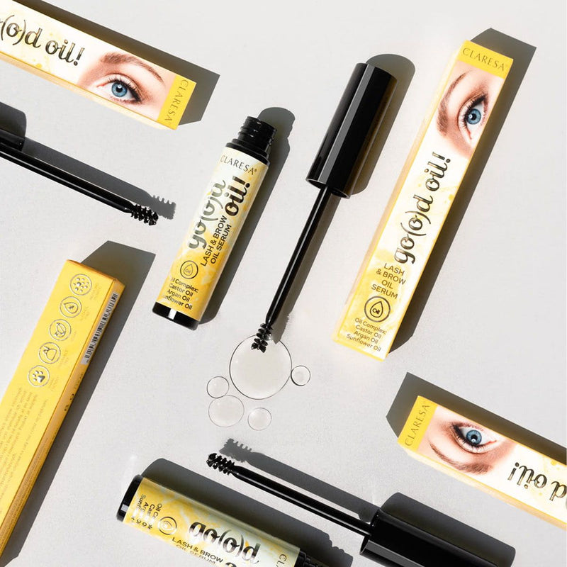 Afbeelding laden in galerijviewer, Claresa go(o)d oil! lash brow oil serum 8gr
