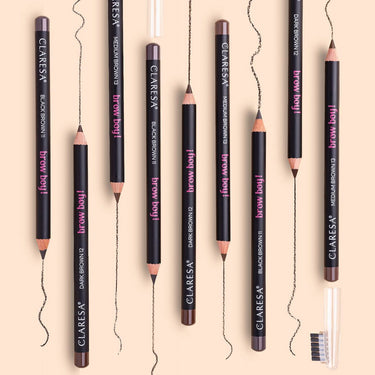 Claresa brow boy! wenkbrauwpotlood 11 black brown 1,15gr