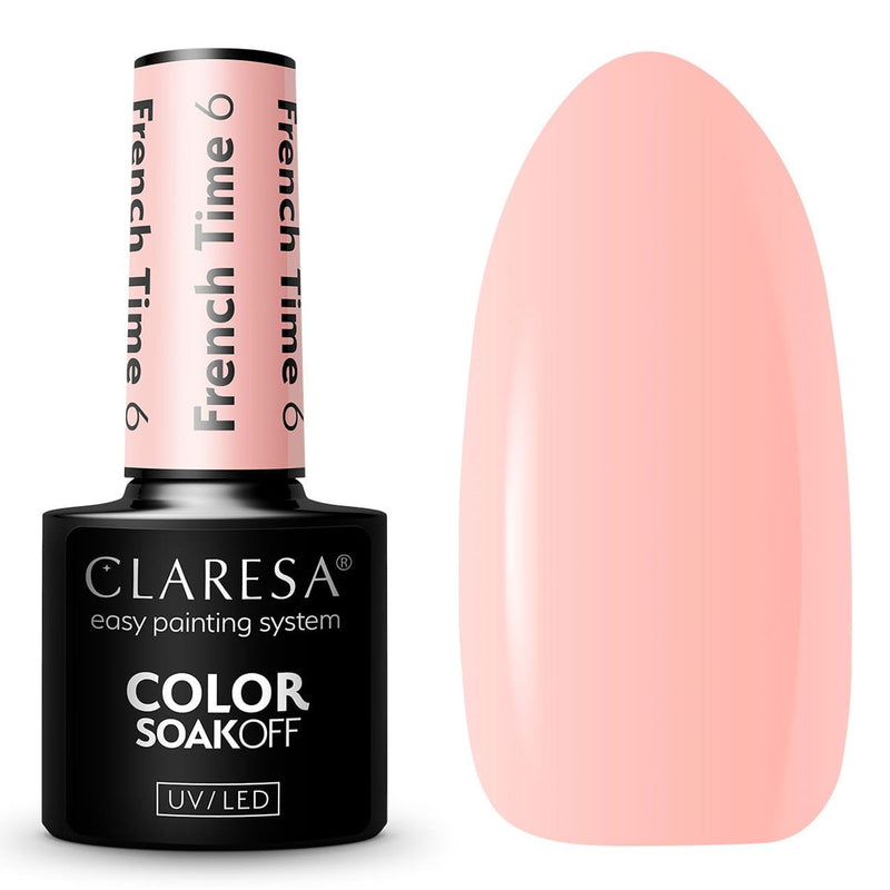 Afbeelding laden in galerijviewer, Claresa uv led gellak 5ml french time 6
