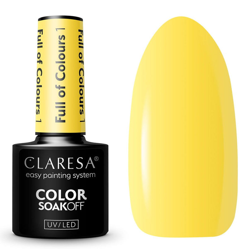 Afbeelding laden in galerijviewer, Claresa uv led gellak 5ml full of colours 1
