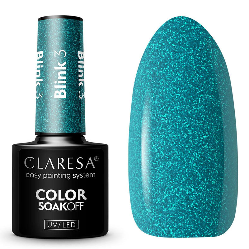 Afbeelding laden in galerijviewer, Claresa uv led gellak 5ml blink 3
