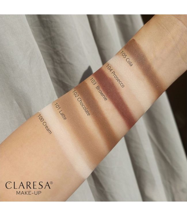 Afbeelding laden in galerijviewer, Claresa solo eyeshadow 103 brownie
