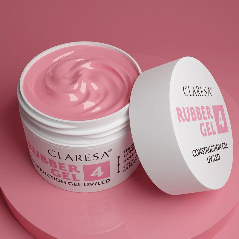 Afbeelding laden in galerijviewer, Claresa rubber gel 4 warm pink 12gr.
