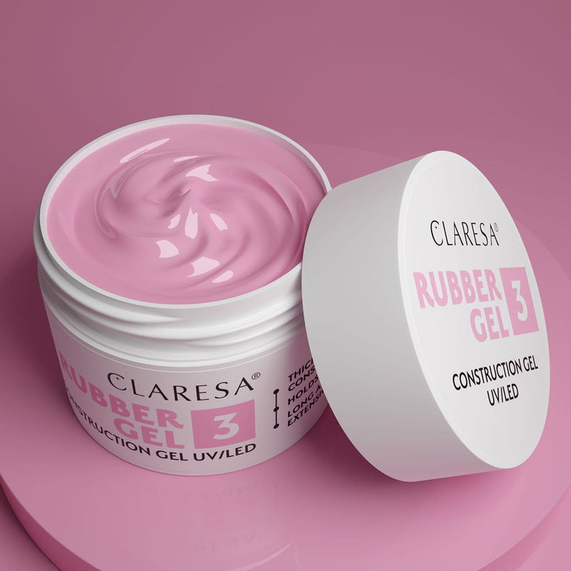 Afbeelding laden in galerijviewer, Claresa rubber gel 3 cool pink 45gr.
