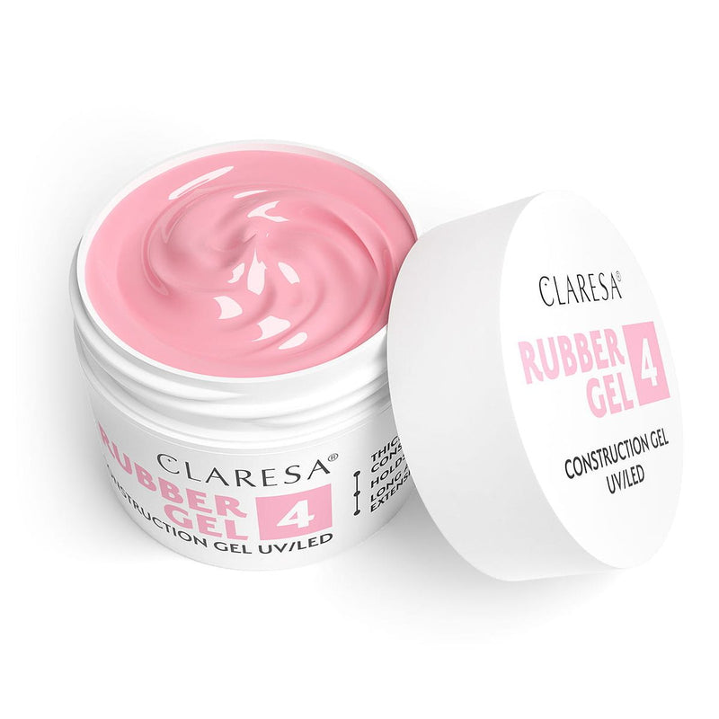 Afbeelding laden in galerijviewer, Claresa rubber gel 4 warm pink 45gr.
