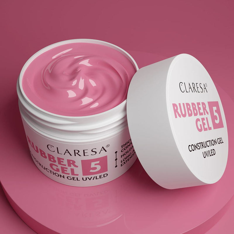 Afbeelding laden in galerijviewer, Claresa rubber gel 5 raspberry pink 45gr.
