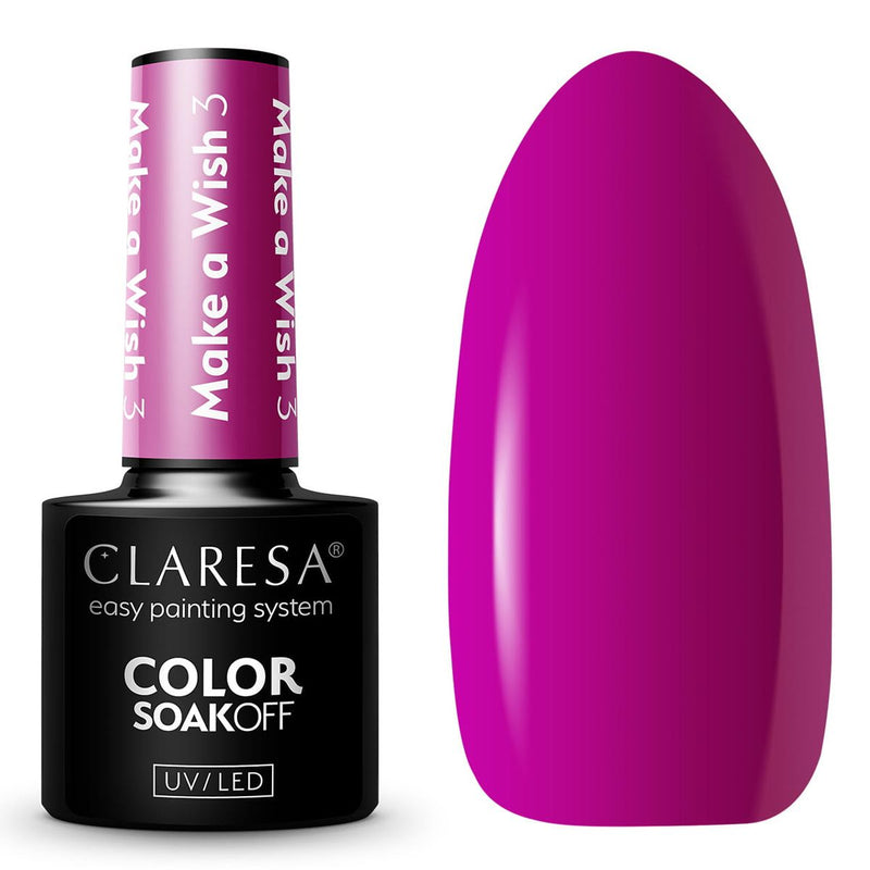 Afbeelding laden in galerijviewer, Claresa uv led gellak 5ml make a wish 3
